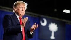 Trump says Canada wants 'benefits' of being US state as Carney says countries in trade war