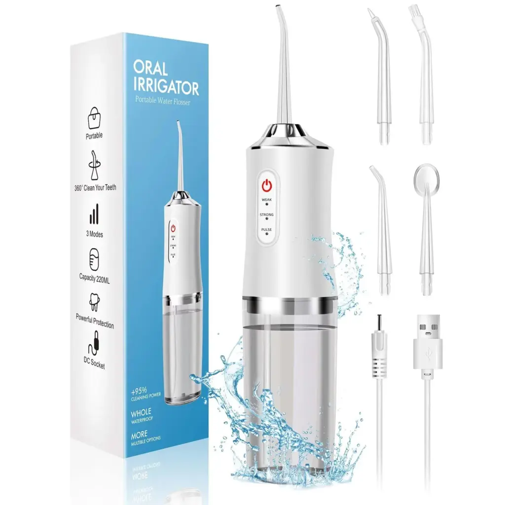 Powerful Water Oral Irrigation Irrigator Jet Ultrasound Air Ipx7 Waterproof Mouthwash Machines Dental Floss Flosser Irig