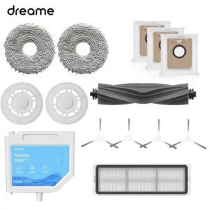 Dreame Bot L10s Ultra / L10 Ultra Robot Vacuum Cleaner Accessories Mop Dust Bag Main Brush Side Brush Hepa Filter Replac