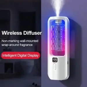Aroma Diffuser Humidifier Fragrance Essential Oil Aromatherapy Machine Air Freshener Hotel Bedroom Toilet Bathroom Deodo