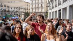 Spain announces ban on evictions after protests over 87-year-old woman's removal from flat