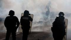 Teenager's hand blown off during confrontation between France school protesters and police